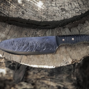 Angry Beaver Handmade high carbon steel Knife, bushcraft, survival, camping, hunting