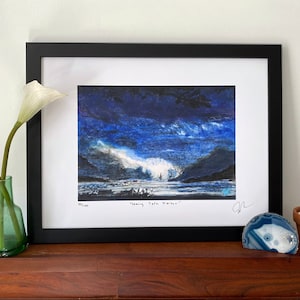 Leaving Safe Harbor: Limited Edition, Hand-Signed Original Print