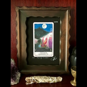 No. 02, The High Priestess: Limited Edition, Hand-Signed Tarot Card Original Print