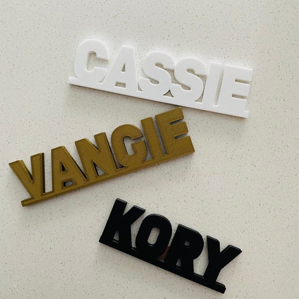 Custom Fun Fridge Name Magnet | 3D Custom Name Magnet |Personalized Magnet | Small Gifts | Locker Magnet | Colour Magnets | Classroom