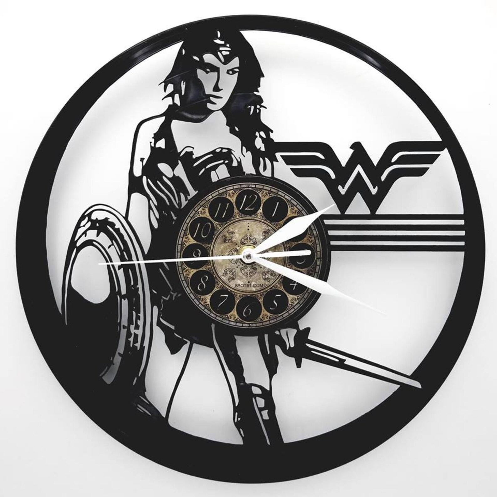 WONDER WOMAN clock Etsy
