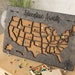 see more listings in the Wooden Map USA section