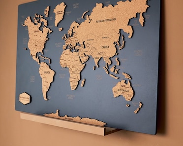 手作り世界地図 APO-20-105 世界地図 106ピース ［CP-IT］ エポック社 の商品詳細