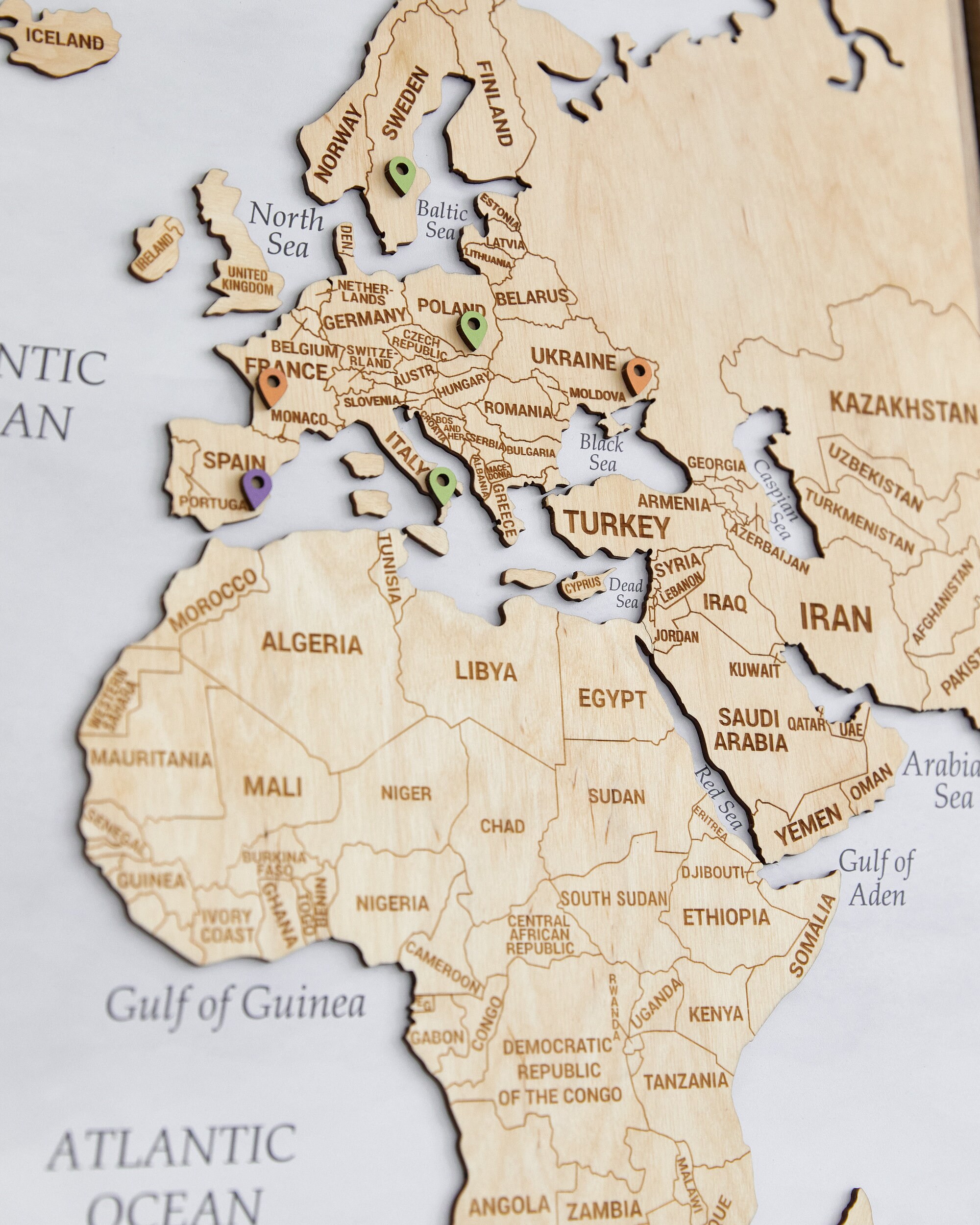 Geolocation Sticky Pins