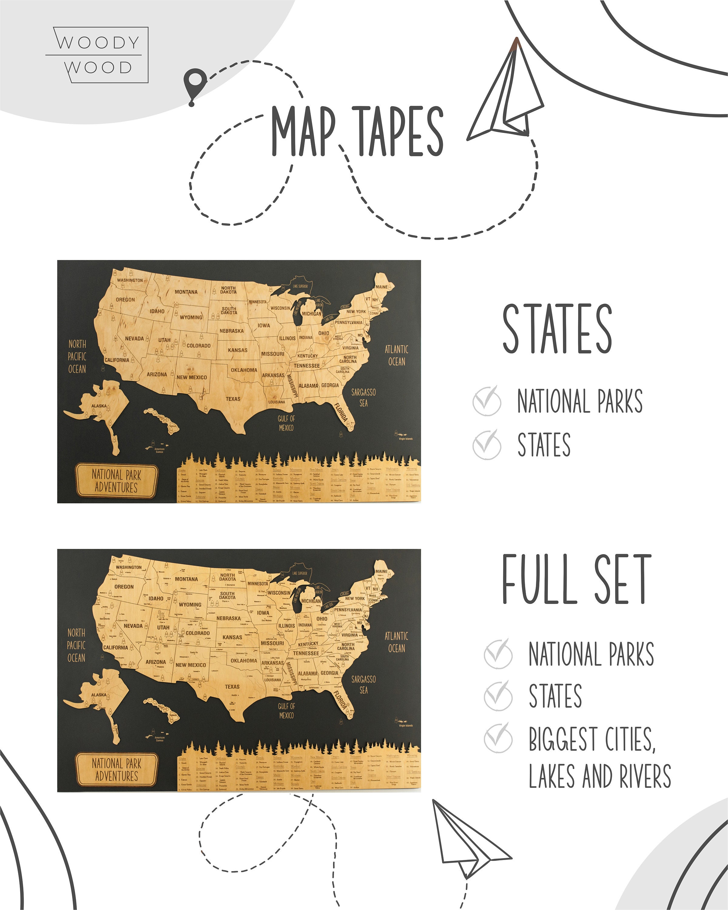 Push Pin USA National Park Map - Il Fullxfull.4285342618 Sod3 