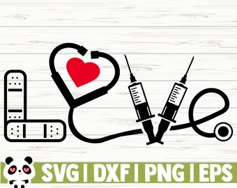 Free Nurse Love Svg
