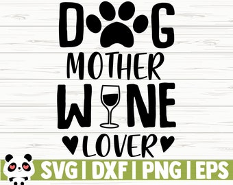 Download Wine Dog Svg Etsy PSD Mockup Templates