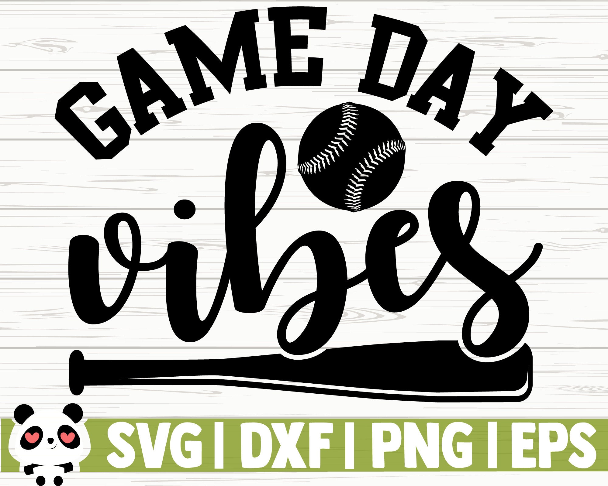 Game Day Vibes Love Baseball Svg Baseball Mom Svg Sports Etsy