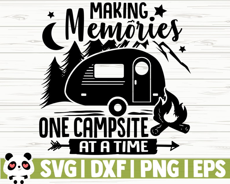 Free Memories Camping Svg Free