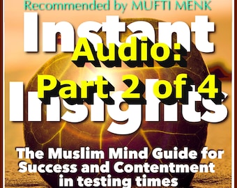 PART 2 OF 4 Instant Insights by Dr TK Harris *Audiobook*. Recommended by Mufti Menk! Bestselling book on Islamic Mental Health & Wellbeing