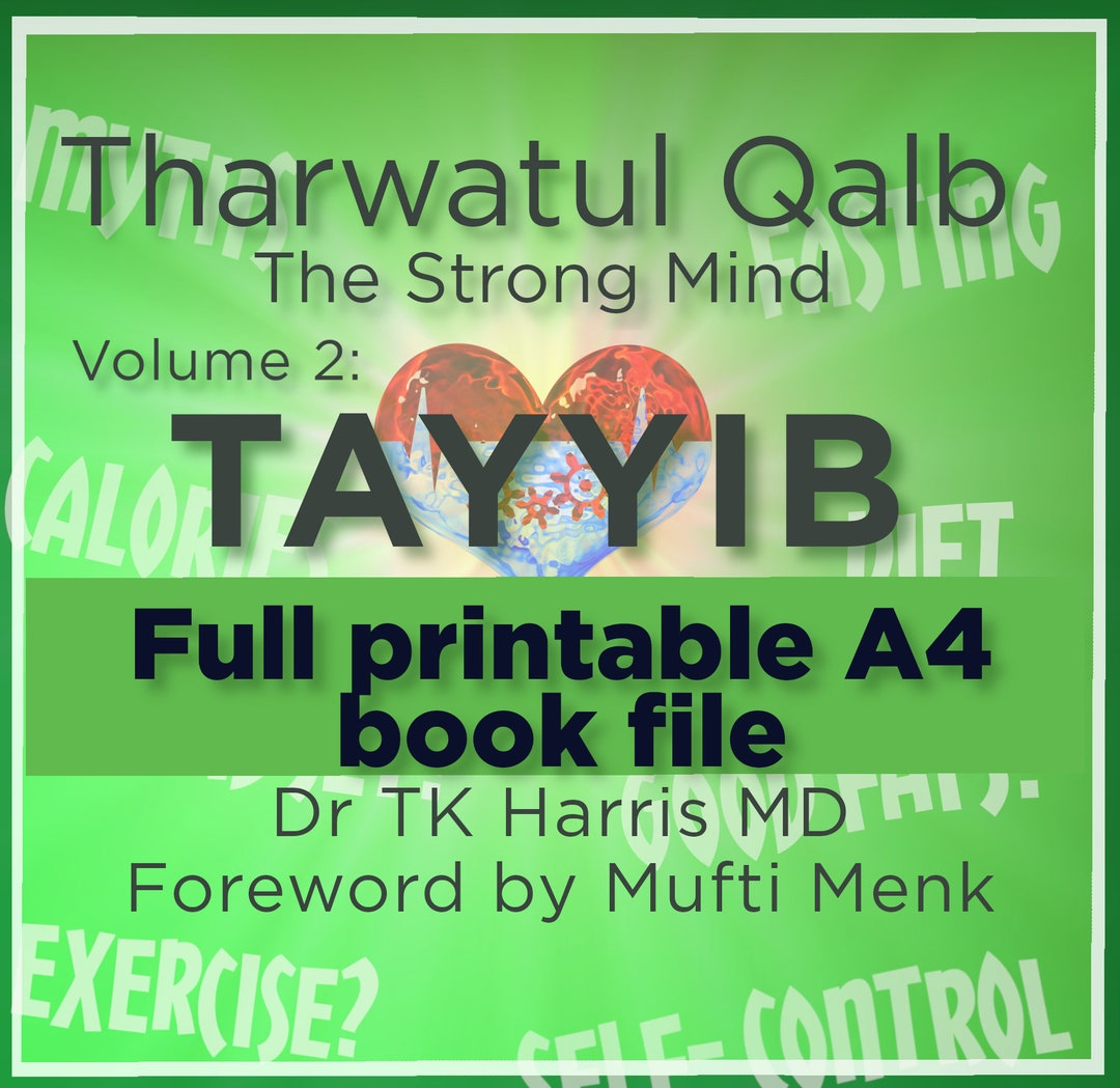 Tayib R TAYYIB Printable A4 Book File- Effective Weight Control and Nutrition ...