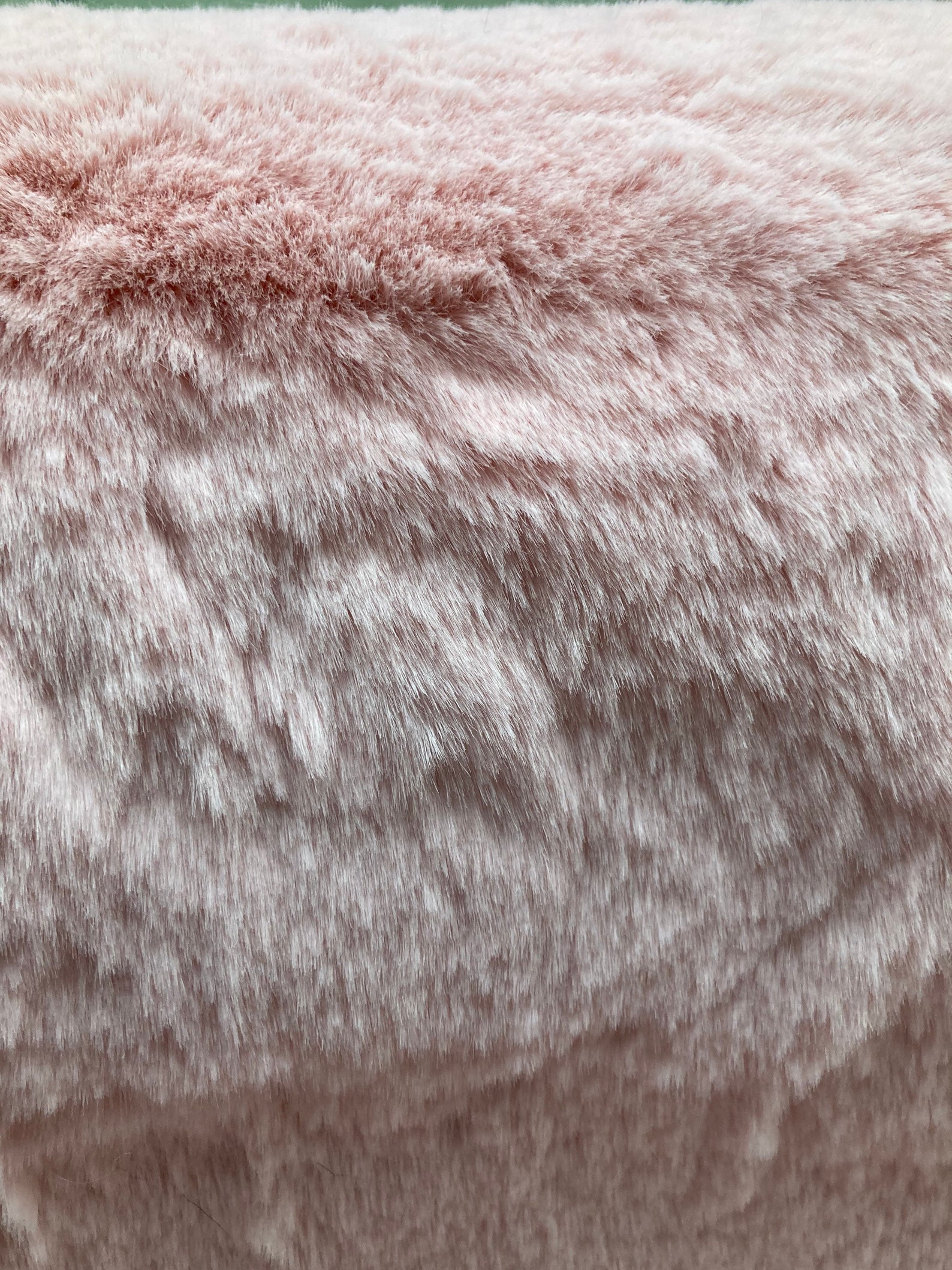 Pink Soft Rabbit Faux Fur Fabric Faux Fur Pink Fur Etsy