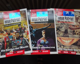 Bastei Comic Edition- The New Patriot - Volume 1-3, 1990, top