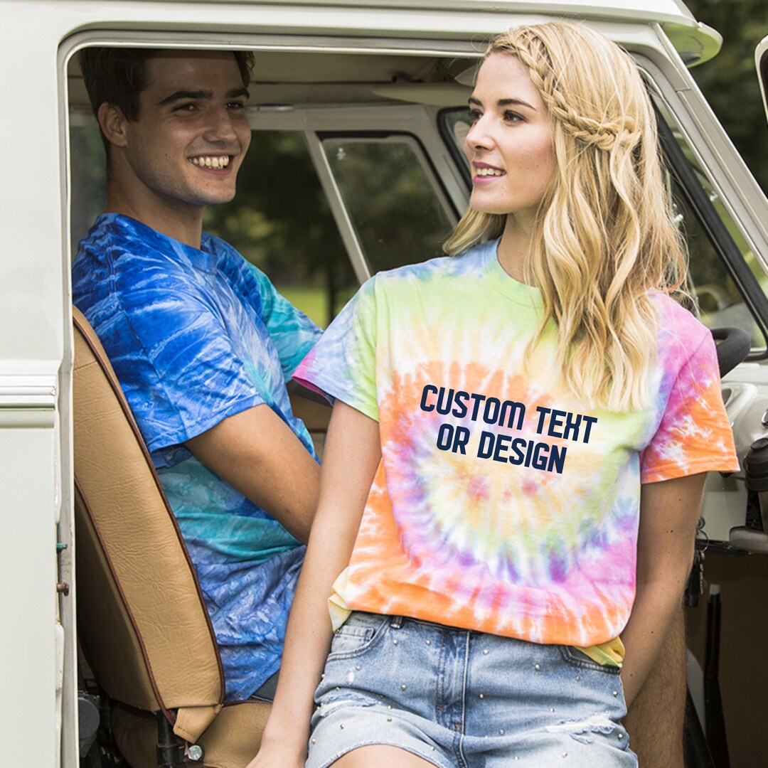 Small Logo Tee Tie Dye