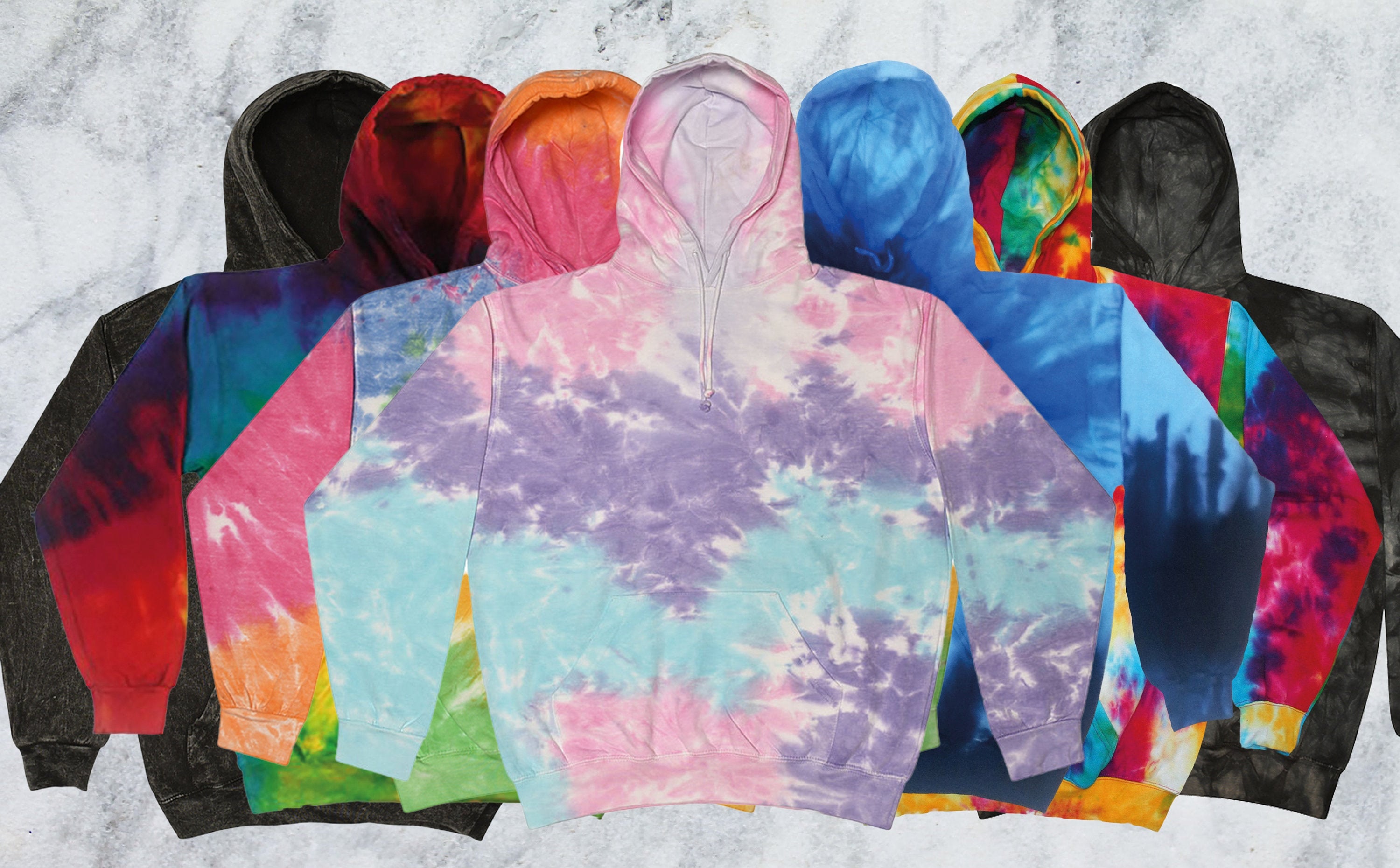Multi-Colour Tie Dye Sweater