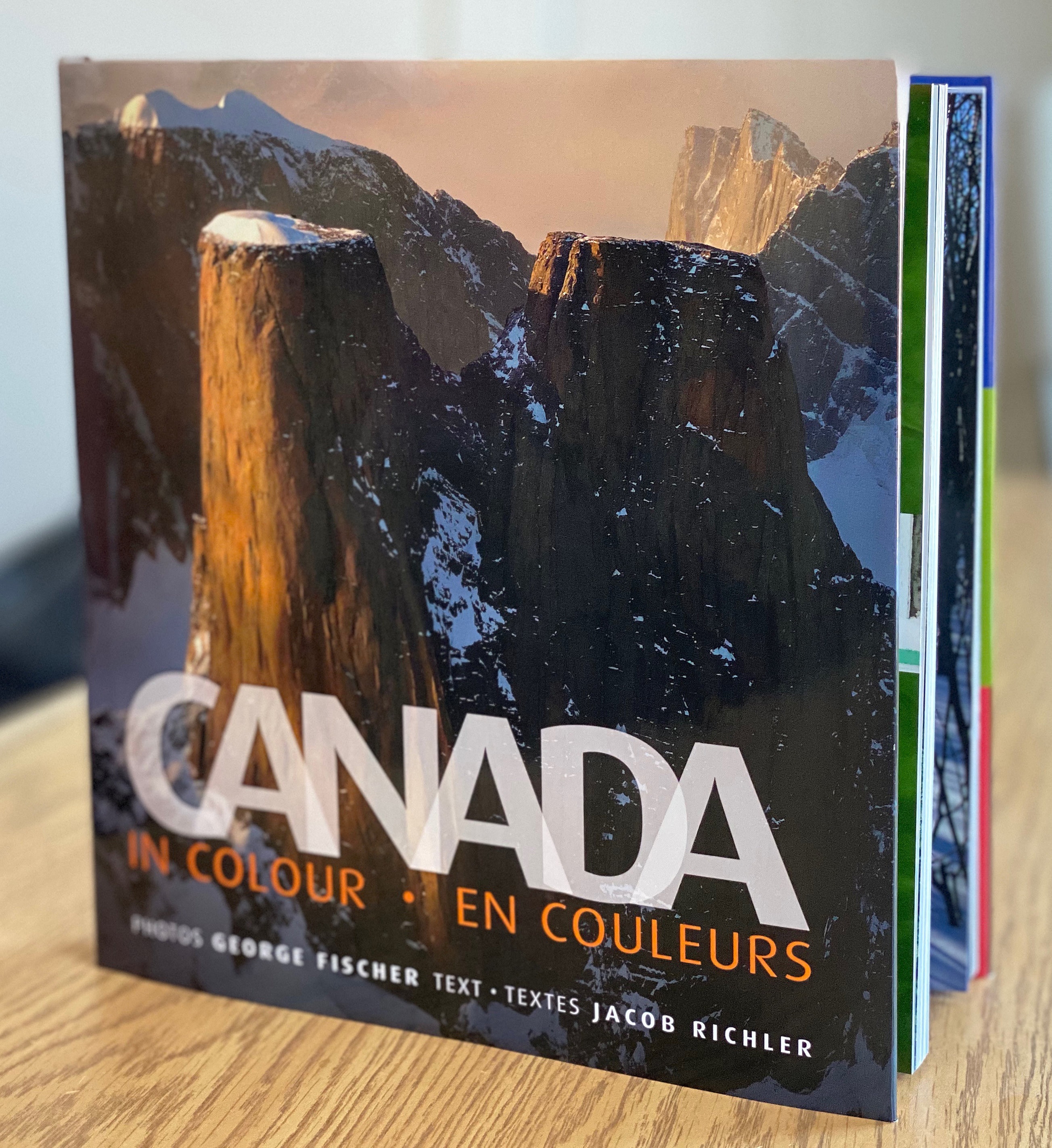 travel photo book canada