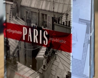 Paris photography book, Unforgettable Paris — images in Paris France compiled in a professional coffee table book