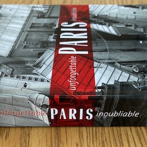 Paris photography book, Unforgettable Paris images in Paris France compiled in a professional coffee table book image 4