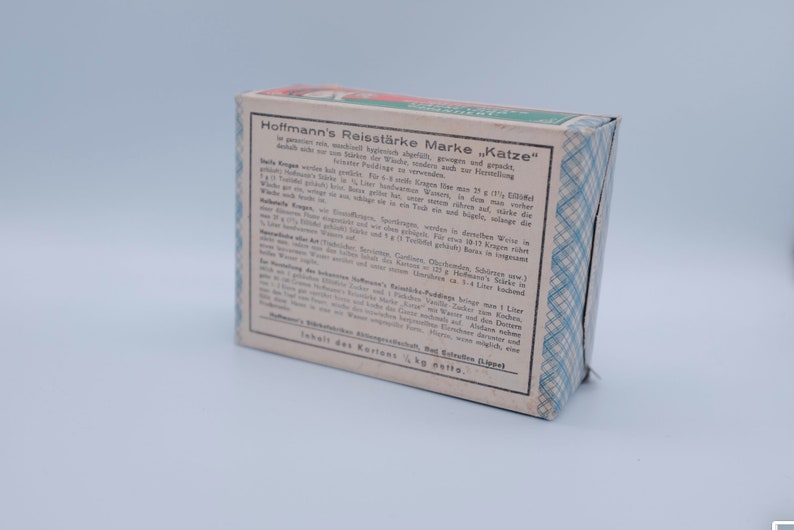 Laundry Starch Retro Packaging With Original Content Vintage Etsy