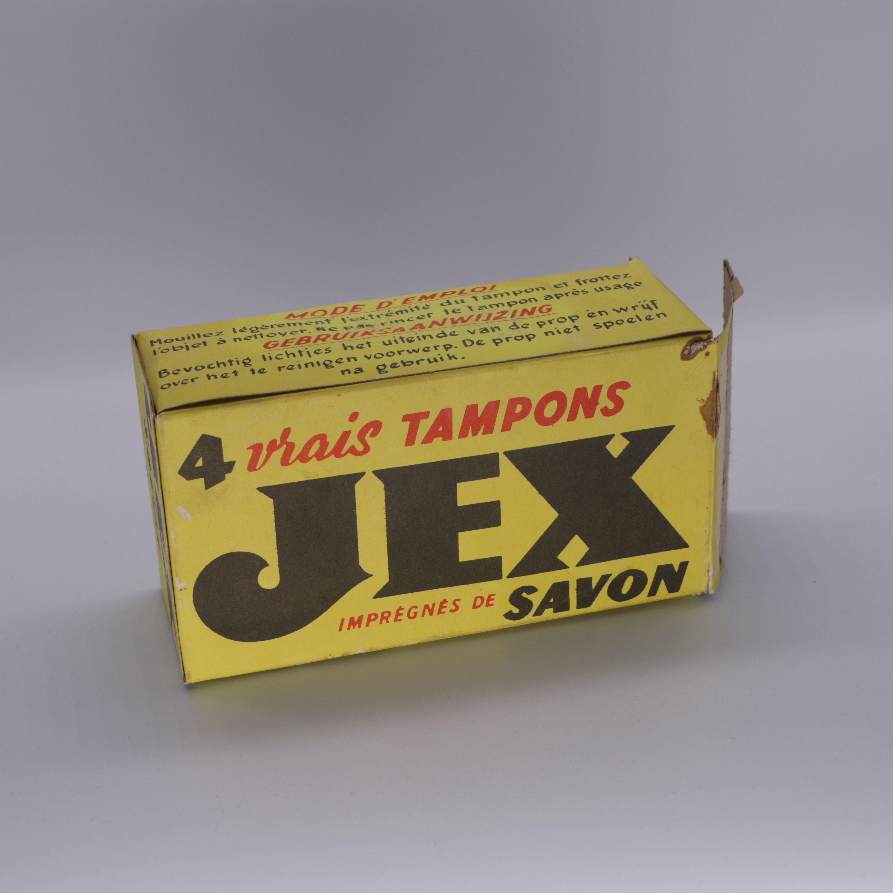 Boxes - Ancienne Boite Carton Publicitaire Tampons JEX