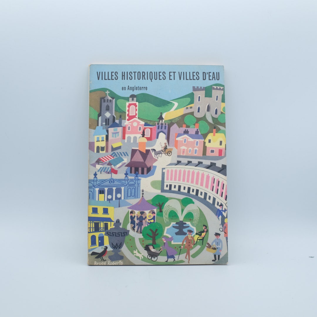 Vintage Travel Guide for England, Retro Travel Memorabilia, British ...