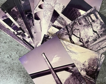 Lot of 23 Original Photographic Prints – Luxembourg City (Pfaffenthal, Grund, Old Town) – Kodak Professional – Early 2000s