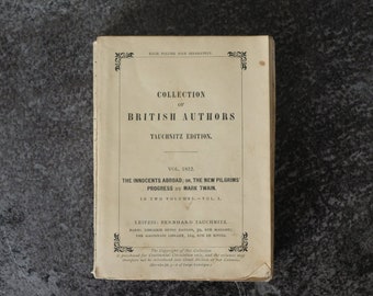 antique book from 1879 for decor and home styling, dark academia interior, german printed book