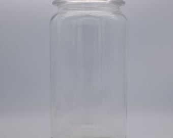 Weck Glass preserving jar, 1 1/2 Litre, glass preserving bottle, Vintage canning jar, antique food storage, German glass bottle