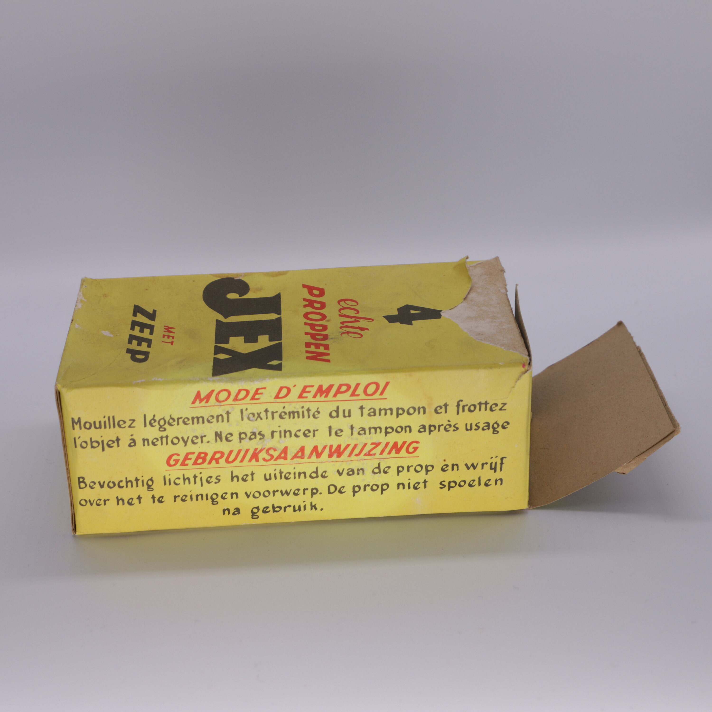 Ancienne Boite Carton Publicitaire Tampons JEX - Virtual Broc - Objets de  Collection & de Décoration