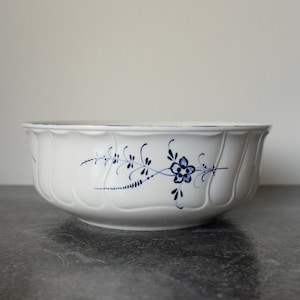 Villeroy&Boch Schälchen Vieux Luxembourg, große Schale, antikes florales altes Luxembourg, Retro Keramik Made in Luxembourg, dekoratives Geschirr