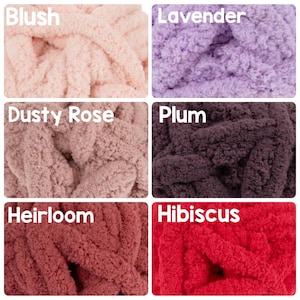 Handmade Chenille Chunky Knit Blanket: Cozy Throw Blanket Bild 5