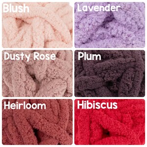 Chunky Knit Blanket: Handmade Chenille Throw, Cozy Home Decor immagine 6
