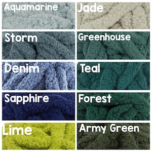 Handmade Chenille Chunky Knit Blanket: Cozy Throw Blanket Bild 6