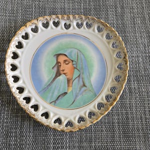 Decortive Blessed Mary Dish