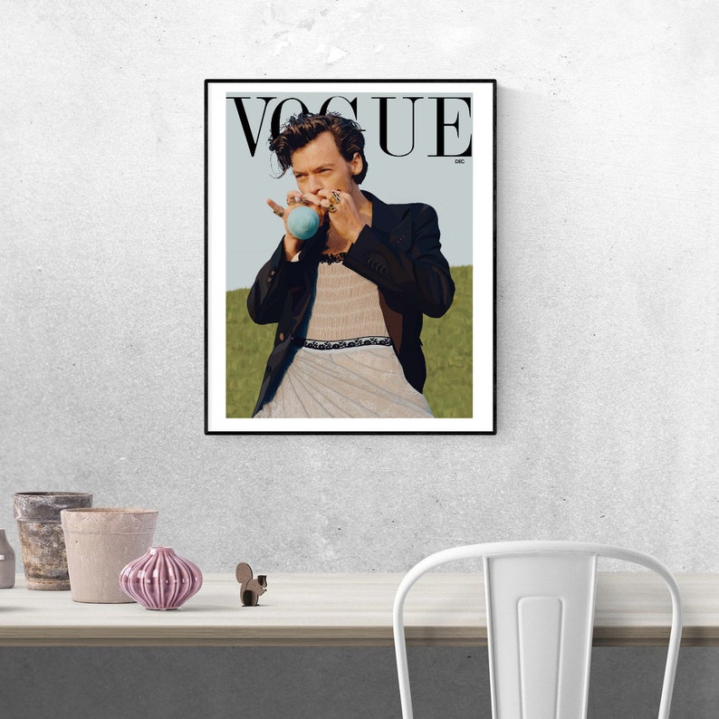 vogue issue with harry styles