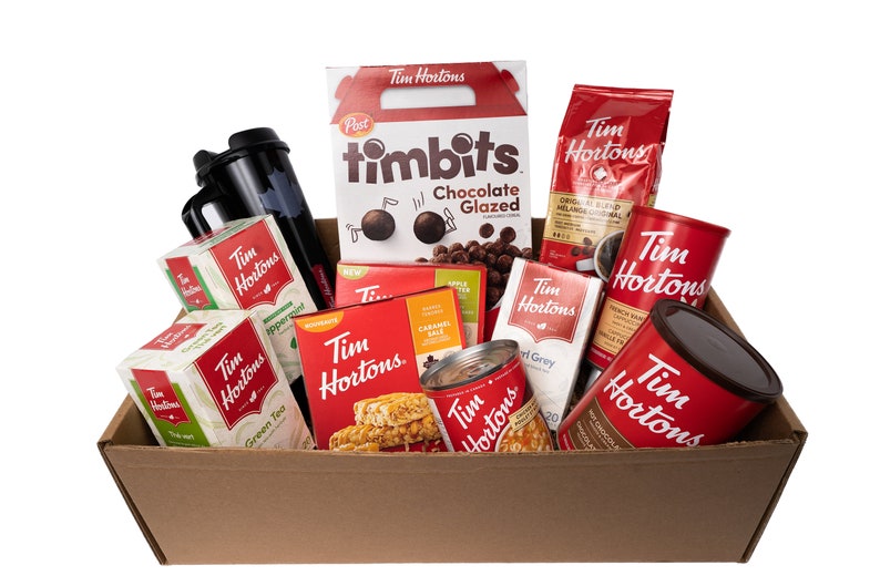 Tim Horton's Ultimate Canadian Gift Basket coffee & Etsy Canada