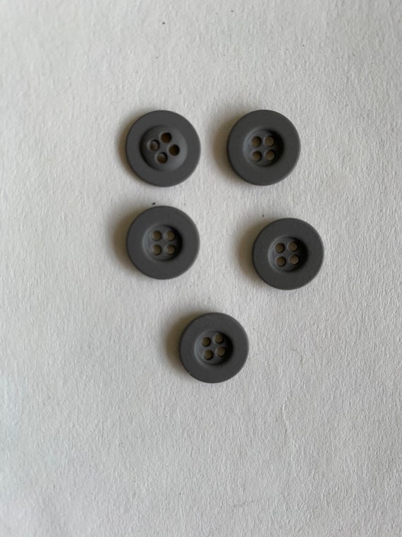Large 2024 gray buttons