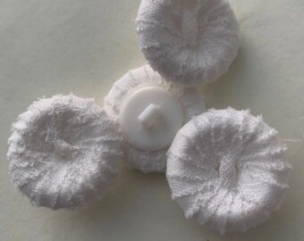 Novelty Wrapped Covered Shank Buttons.  Sold In 4 Piece Sets.