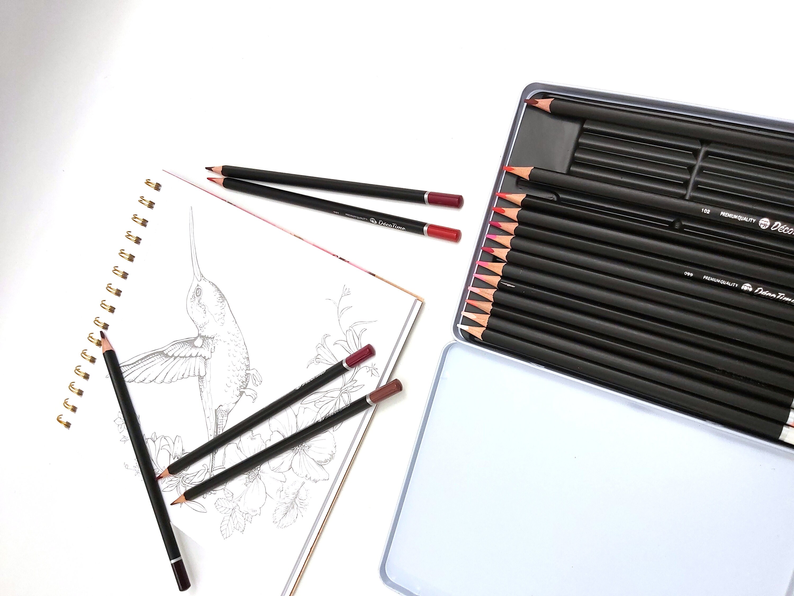 Kit de coloriée avec des crayons aquarelles et du papier Etsy France