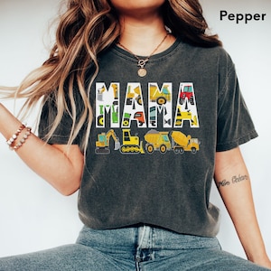 Boy Mama Tractor Shirt - Comfort Colors - Gift For Mom