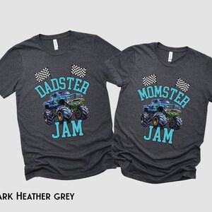 Monster Truck Birthday Party Shirt: Matching Family Pit Crew