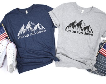 Ultrarunner Mountain Graphic Tee: Trail Running Gift