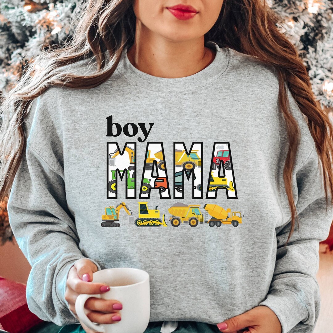Boy Mama Sweatshirt and Hoodie, Mothers Day, Gift for Mom, Mama