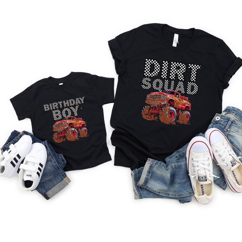 Monster Truck Jam Mom Birthday Boy Mama shirt, Monster Truck Shirt, Mama shirt,Mom Crewneck, Monster Truck Birthday Jam Monster Truck Family