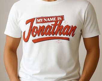 Camiseta personalizada “Mi nombre es”