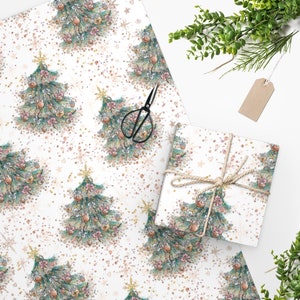 Australian Wrapping Paper Christmas Tree, Nutcracker Wrapping Paper, Christmas gift, Birthday gift, gift for him, gift for her, gift bag,