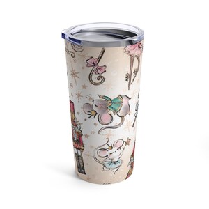 Christmas mouse, Nutcracker Keep Cup, Christmas Gift, Gift for Her, Gift for Him,  Coffee , Tea on the go, Festive Ballet Tumbler