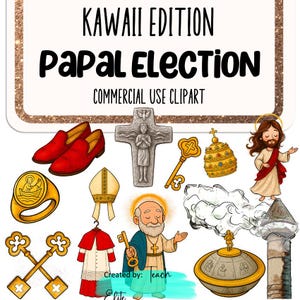 Eleição Papal Clipart elegendo um novo papa, eleição do papa, escolhendo um novo papa, Símbolos da Igreja Católica Conclave do Papa, Comercial, png, POD