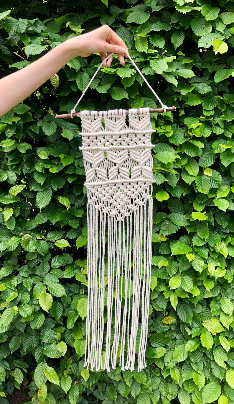 DIY Macrame Kit Wall Hanging kitty Starter Set Etsy