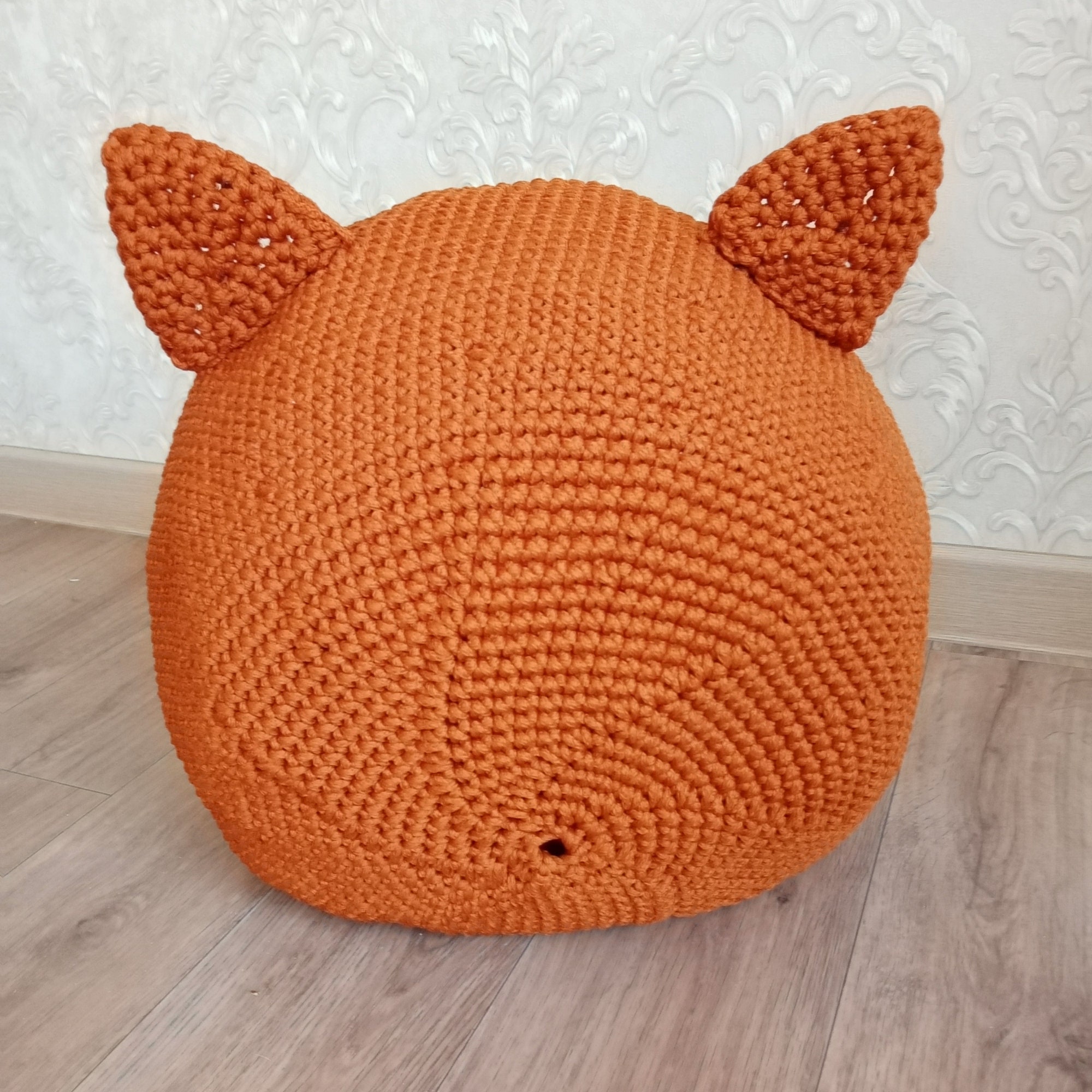 Cat bedcrochet cat bed pattern pdf format crochet pattern Etsy
